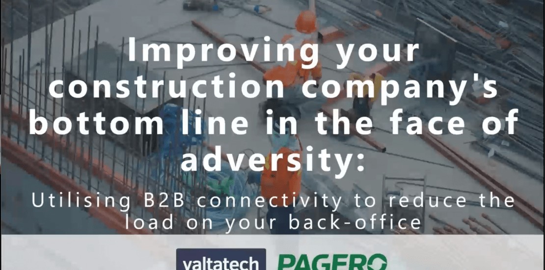 Webinar – Utilising B2B Connectivity To Improve Back Office Efficiency And Profitability