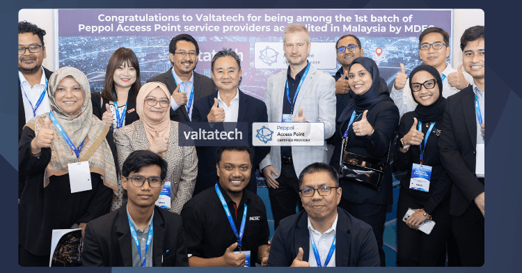 Valtatech Secures Malaysia Digital Status, Leading the Way in PEPPOL E-Invoicing and IRBM e-Invoice Compliance